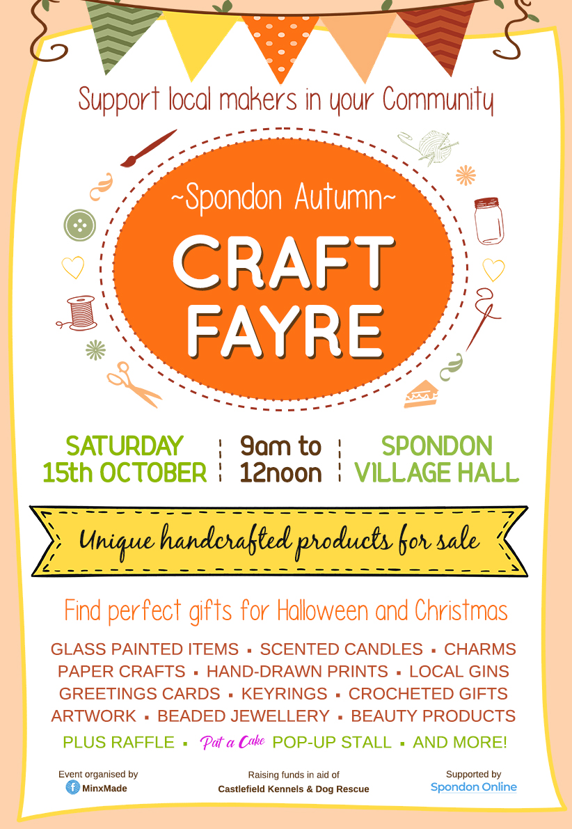 Spondon Autumn Craft Fayre 2022