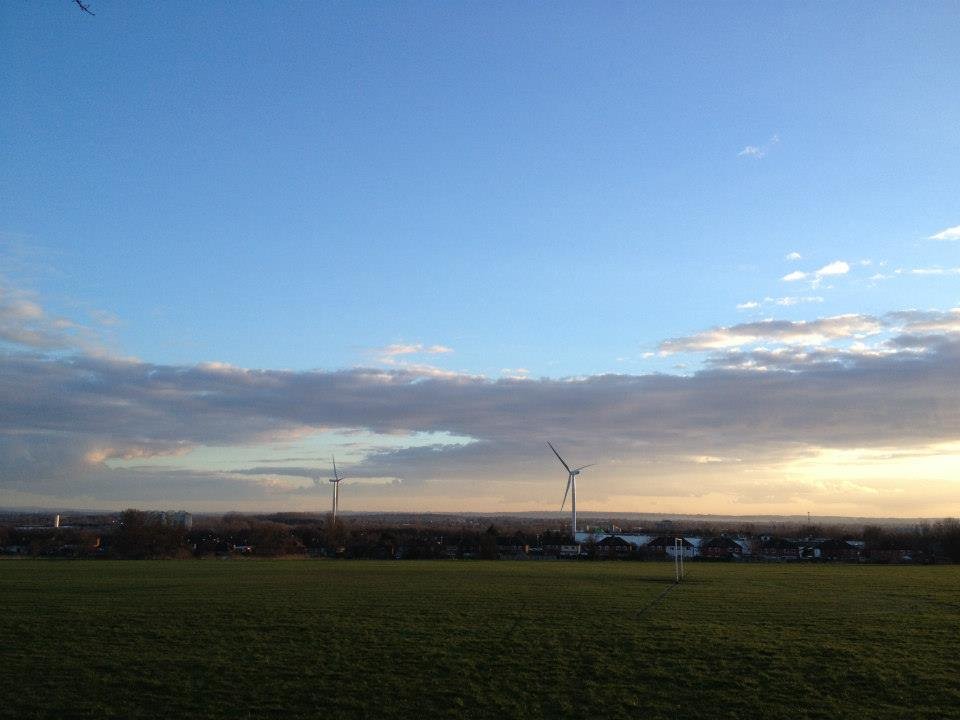 Photograph of West Park playing fields