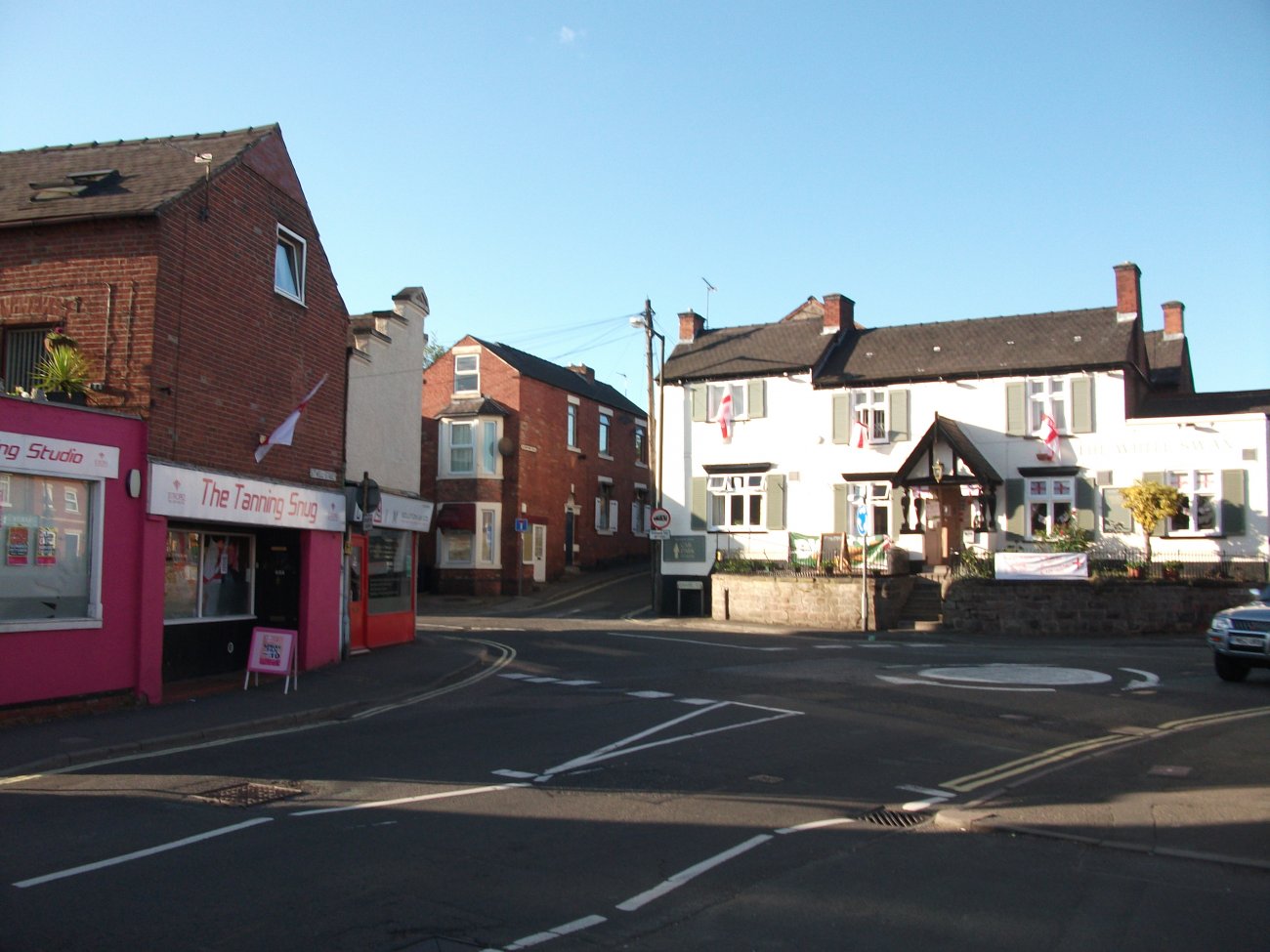 Photograph of Sitwell Street shops, 2010