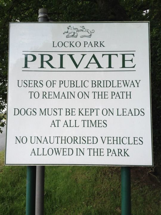 Photograph of Entrance to Locko Park