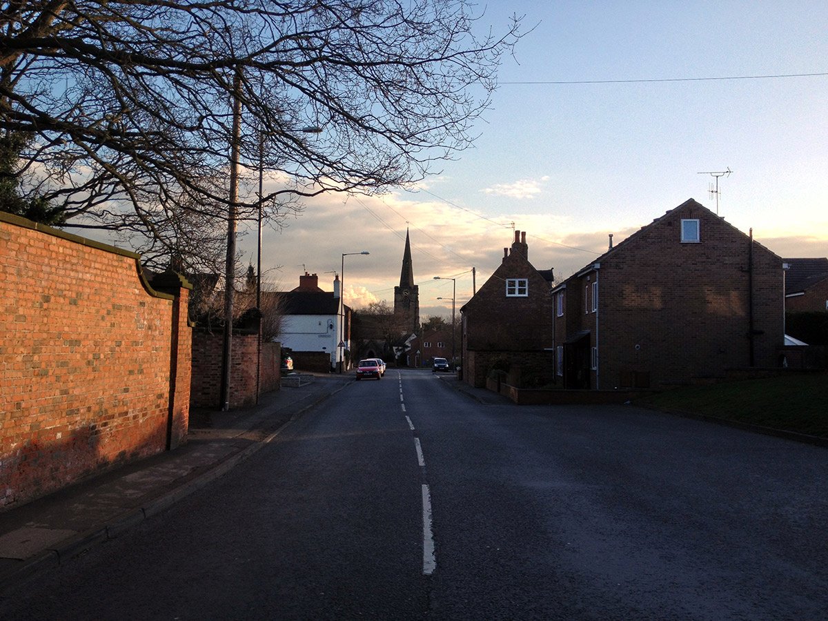 Photograph of St Werburgh's Church and Church Street