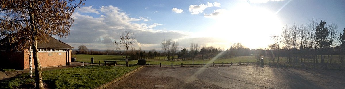 Photograph of Dale Road Park panoramic view