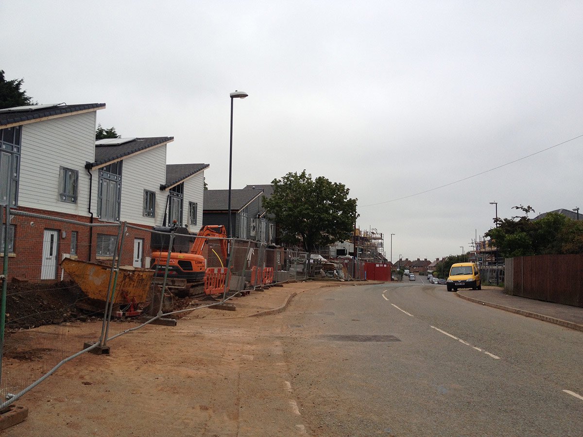 Photograph of Arnhem Terrace housing development, 2013